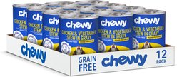 Chewy Stews Chicken & Vegetables in Gravy Grain-Free Canned Dog Food (FORMERLY AMERICAN JOURNEY), 12.5-oz can, case of 12 slide 2 of 8