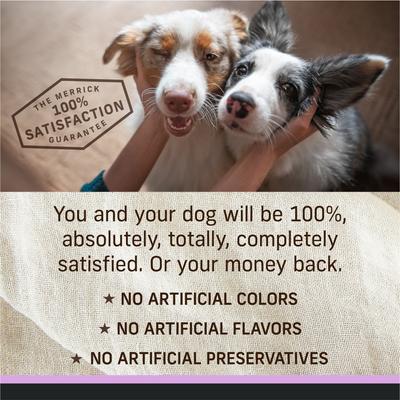 Show full view: Merrick Limited Ingredient Diet Turkey & Brown Rice Recipe Wet Dog Food, 12.7-oz can, case of 12 slide 6 of 11