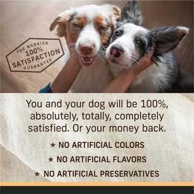 Show full view: Merrick Limited Ingredient Diet Chicken & Brown Rice Recipe Wet Dog Food, 12.7-oz can, case of 12 slide 6 of 11