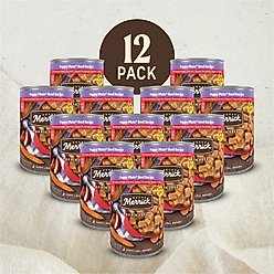 Merrick Grain-Free Wet Puppy Food Puppy Plate Beef Recipe, 12.7-oz can, case of 12 slide 2 of 8