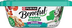 Purina Beneful Freshly Prepared Blends with Lamb, Brown Rice, Carrots & Tomatoes Wet Dog Food, 10-oz container, case of 8