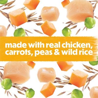 Show full view: Purina Beneful Freshly Prepared Blends with Chicken, Carrots, Peas & Wild Rice Wet Dog Food 10-oz container, case of 8 slide 6 of 12