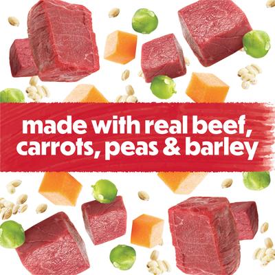 Show full view: Purina Beneful Freshly Prepared Blends with Beef, Carrots, Peas, & Barley Wet Dog Food, 10-oz, case of 8 slide 6 of 11