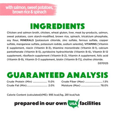 Show full view: Purina Beneful Freshly Prepared Blend with Salmon, Sweet Potatoes, Brown Rice & Spinach Wet Dog Food 10-oz container, case of 8 slide 8 of 13