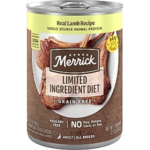 Merrick Limited Ingredient Diet Grain-Free Chicken-Free Real Salmon & Sweet Potato Recipe Dry Dog Food