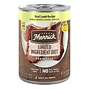 Merrick Limited Ingredient Diet Grain-Free Wet Dog Food Real Lamb Recipe, 12.7-oz can, case of 12