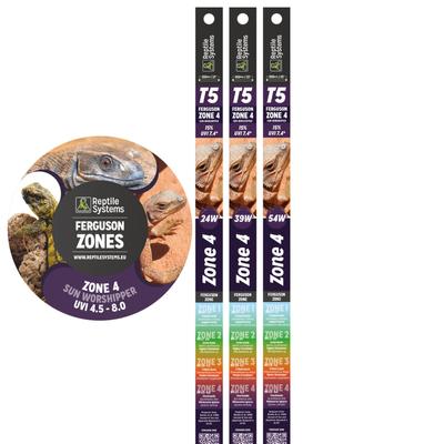 Show full view: Reptile Systems T5 Ferguson Zone 4 15% Desert Reptile Lamp, 24-In, 24-watt slide 2 of 8