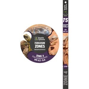 Reptile Systems T5 Ferguson Zone 4 15% Desert Reptile Lamp, 24-In, 24-watt