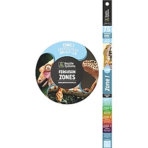 Reptile Systems T5 Ferguson Zone 1 2.4% Reptile Lamp, 24-In, 24-watt