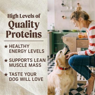 Show full view: Merrick Grain-Free Wet Puppy Food Puppy Plate Beef Recipe, 12.7-oz can, case of 12 slide 9 of 12