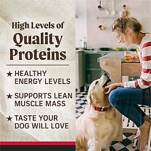 Merrick Backcountry Grain-Free 96% Real Beef Dinner Recipe Canned Dog Food, 12.7-oz can, case of 12