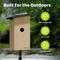Show in main carousel: Birdfy Solar Powered Smart Bird House with Camera, Ebony slide 8 of 10