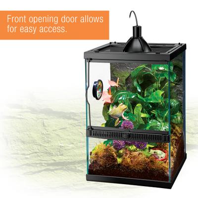 Show full view: Zilla Tropical Vertical Starter Kit with Mini Halogen Lighting slide 5 of 11