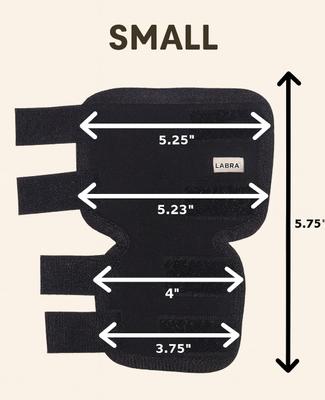 Show full view: Labra Extra Supportive Dog Hock Brace with Flex Straps, Small slide 3 of 5