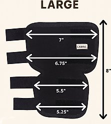 Labra Extra Supportive Dog Hock Brace with Flex Straps, Large slide 2 of 4