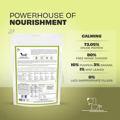 Show full view: Pawfect Woofur Chicken & Pumpkin Air-Dried All Natural Grain-Free Jerky Dog Training Treat, 1.76-oz bag slide 3 of 11