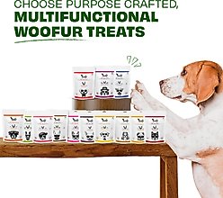 Pawfect Woofur Chicken & Carrot Air-Dried All Natural Grain-Free Jerky Dog Training Treat, 1.76-oz bag slide 2 of 9