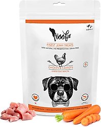 Pawfect Woofur Chicken & Carrot Air-Dried All Natural Grain-Free Jerky Dog Training Treat, 1.76-oz bag slide 1 of 9