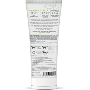 TevraPet Naturals Flea & Tick Dog & Cat Shampoo, 8-fl oz bottle