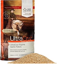 UltraCruz Garlic Flakes Immune Support Granules Horse Supplement, 25-lb bag