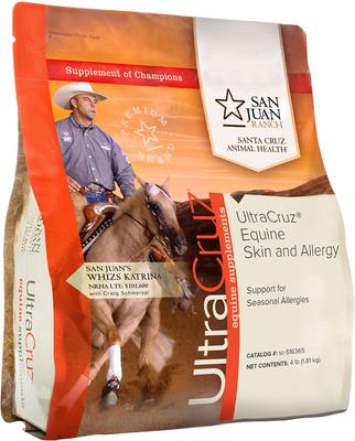 Show full view: UltraCruz Skin & Allergy Horse Supplement, 4-lb bag slide 2 of 4