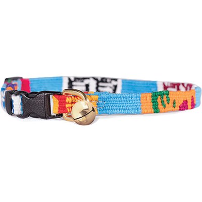 a tail we could wag a tail we could wag Antigua Breakaway Cat Collar, X-Small: 9 to 12-in neck, 1/2-in wide