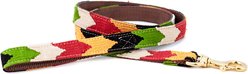 a tail we could wag Harvest Chevron Nylon Dog Leash, 4-ft long, 1-in wide