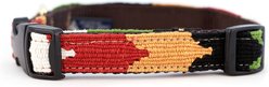 a tail we could wag Harvest Chevron Nylon Dog Collar, Small: 11 to 15-in neck, 3/4-in wide