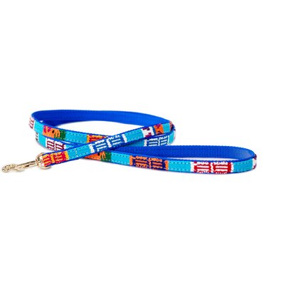 a tail we could wag a tail we could wag Antigua Nylon Dog Leash, 6-ft long, 1/2-in wide