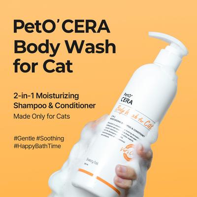 Show full view: PetO'Cera Cat Body Wash, 10.14-fl oz bottle slide 2 of 7