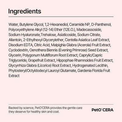 Show full view: PetO'Cera Sensitive Mist Hot Spot Relief Dog & Cat Spray, 5.07-fl oz bottle slide 8 of 8