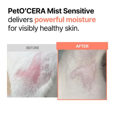 Show full view: PetO'Cera Sensitive Mist Hot Spot Relief Dog & Cat Spray, 5.07-fl oz bottle slide 4 of 8