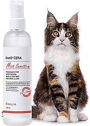 PetO'Cera Sensitive Mist Hot Spot Relief Dog & Cat Spray, 5.07-fl oz bottle