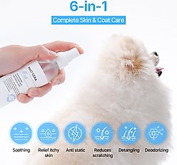PetO'Cera Cermide Mist Dog & Cat Detangling Spray, 5.07-fl oz bottle slide 2 of 7