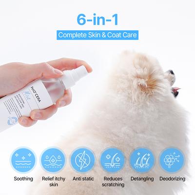 Show full view: PetO'Cera Cermide Mist Dog & Cat Detangling Spray, 5.07-fl oz bottle slide 3 of 9