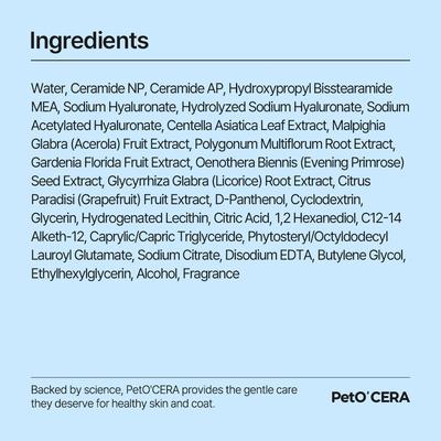 Show full view: PetO'Cera Cermide Mist Dog & Cat Detangling Spray, 5.07-fl oz bottle slide 8 of 9