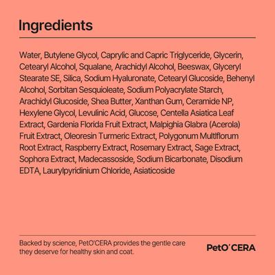 Show full view: PetO'Cera Ceramide Cream Cat Moisturizer, 1.35-fl oz tube slide 7 of 8