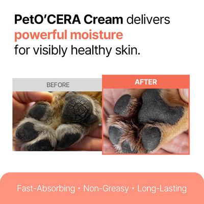 Show full view: PetO'Cera Ceramide Cream Dog Moisturizer, 1.69-fl oz tube slide 3 of 7