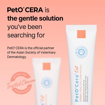 Show full view: PetO'Cera Ceramide Cream Cat Moisturizer, 1.35-fl oz tube slide 6 of 8