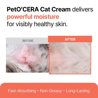 Show full view: PetO'Cera Ceramide Cream Cat Moisturizer, 1.35-fl oz tube slide 3 of 8