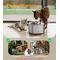 Show in main carousel: OneIsAll PW04 Wireless Battery Operated, Cordless & Rechargeable with Motion Sensor Stainless Steel Cat Water Fountain, Medium: 3.5-L slide 2 of 10