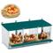 Show in main carousel: Yafylly 3 Nest Galvanized Steel Chicken Nesting Box, 16-lb bag slide 1 of 7