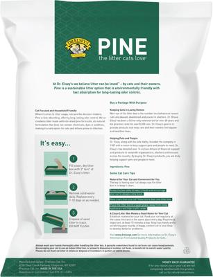 Show full view: Dr. Elsey's Pine All-Natural Kiln-Dried Cat Litter, 40-lb bag slide 3 of 9