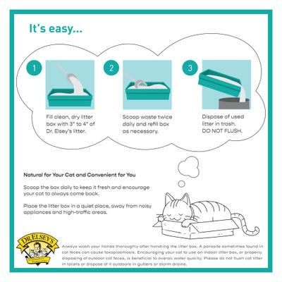 Show full view: Dr. Elsey's R&R Stress-Reducing Clumping Clay Cat Litter, 20-lb bag slide 8 of 11