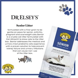 Dr. Elsey's Senior Crystal Cat Litter, 8-lb bag