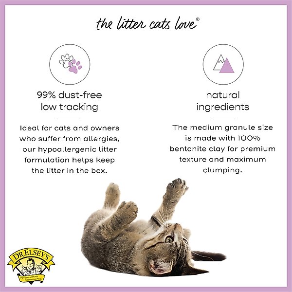 Dr. Elsey's Paw Sensitive Clumping Clay Cat Litter