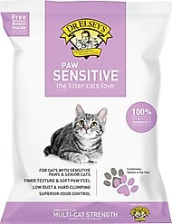 Dr. Elsey's Paw Sensitive Clumping Clay Cat Litter, 20-lb bag