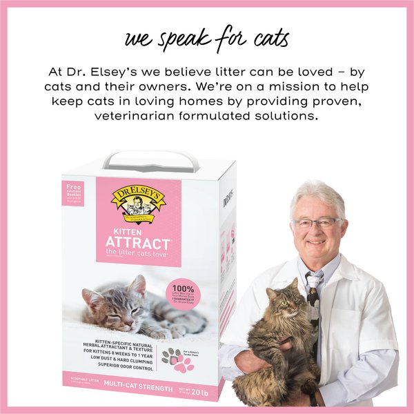Dr Elsey's Cat Cat Litter That Attracts Cats To Box Elsey's