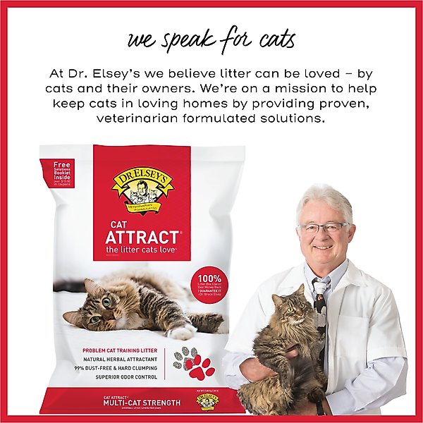 Dr. Elsey's Cat Attract Clumping Clay Cat Litter
