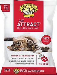 Dr. Elsey's Cat Attract Clumping Clay Cat Litter, 40-lb bag